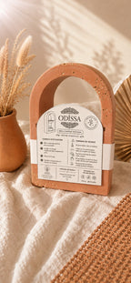 Brûle-fondants Odissa Arche Terracotta doré - ambiance décoration d'intérieur
