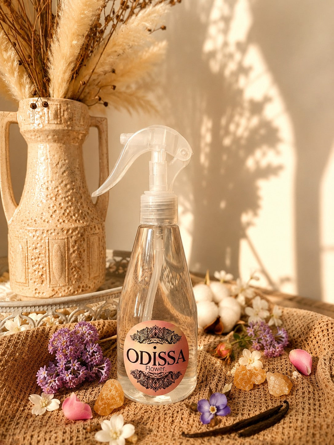 Parfum d'ambiance Odissa Flower 200ml – flacon vue de face